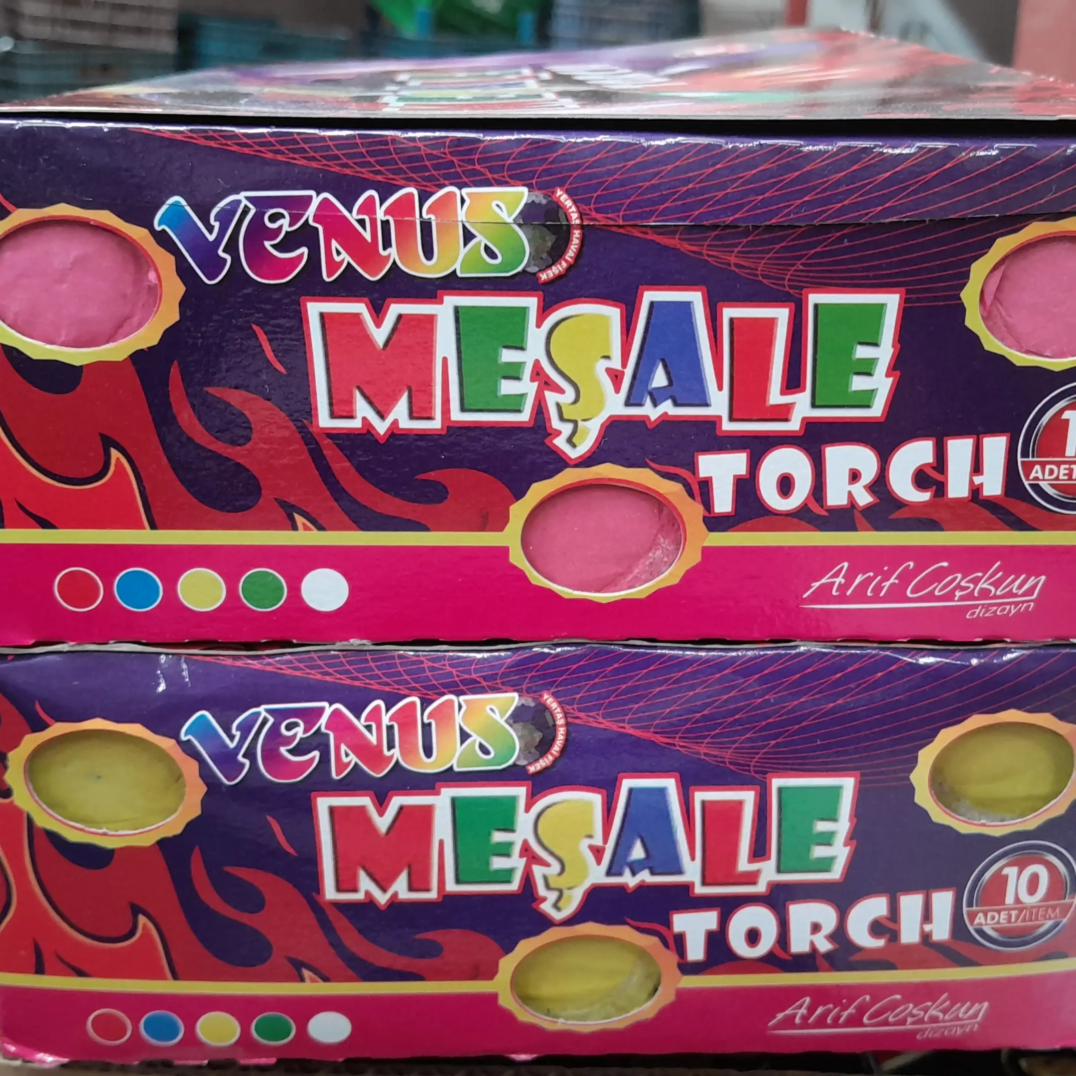 Sarı Troy Maxi Meşale